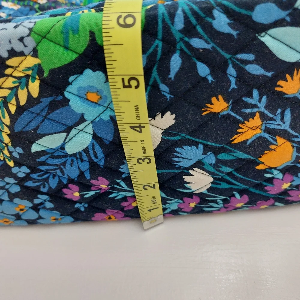 Vera Bradley Laptop Work Tote Midnight Blues NWOT - Picture 6 of 6